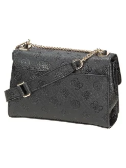 GUESS Damen Schultertasche - Cresidia II Conv XBody Flap in schwarz