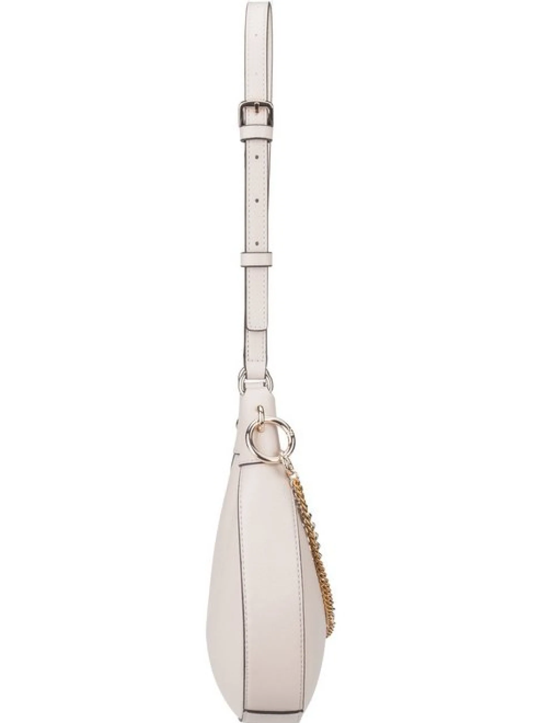 GUESS Damen Schultertasche - Davina Shoulder in beige