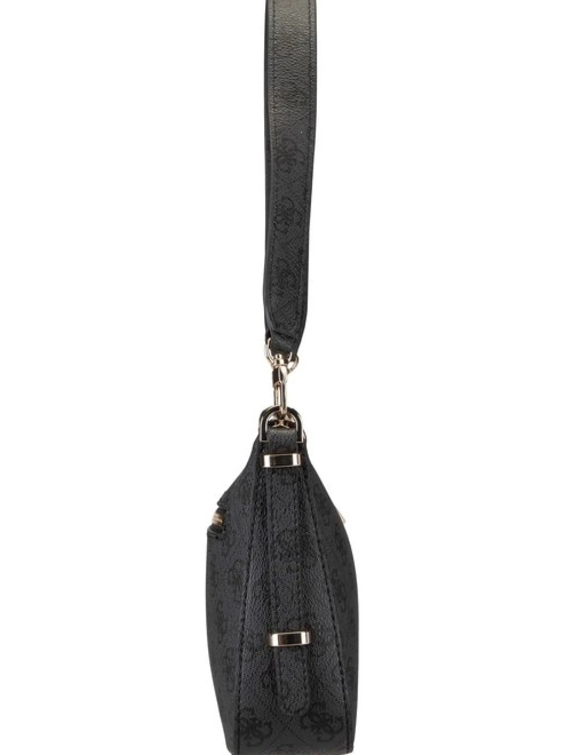 GUESS Damen Schultertasche - Eco Erica Top Zip in schwarz