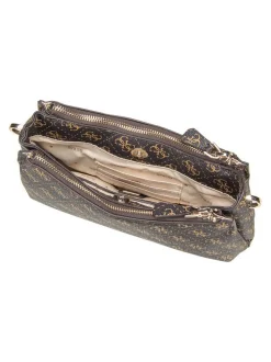 GUESS Damen Schultertasche - Noelle II 3 Comp Xbody in braun