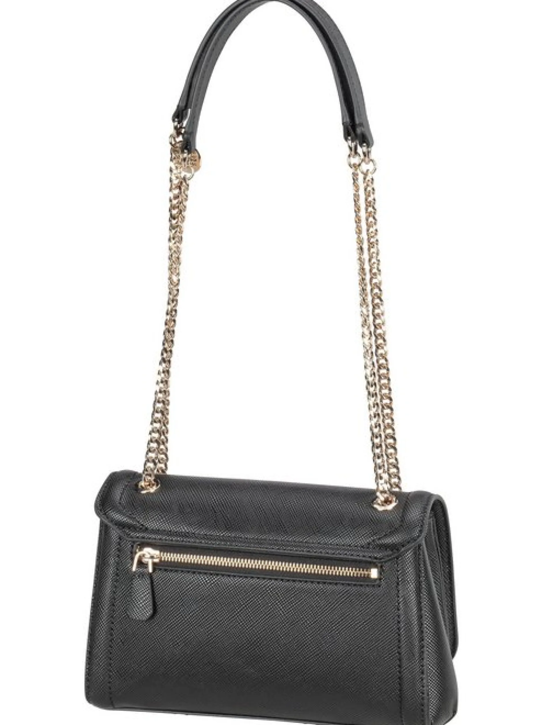 GUESS Damen Schultertasche - Noelle II Conv XBody Flap in schwarz