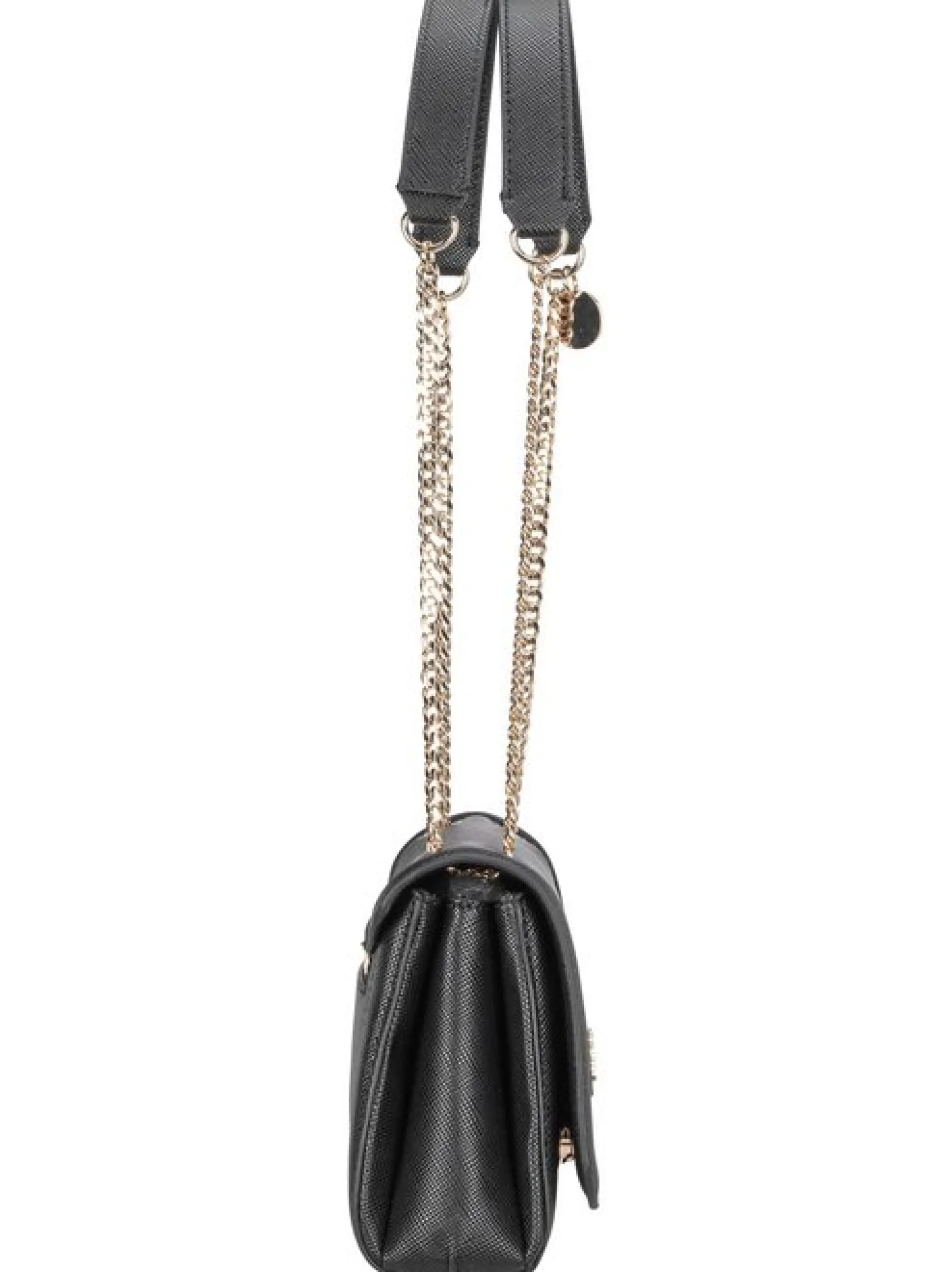 GUESS Damen Schultertasche - Noelle II Conv XBody Flap in schwarz