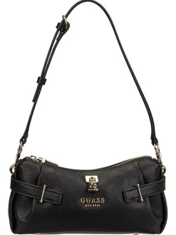 GUESS Damen Schultertasche - Yesba Mini Top Zip in schwarz
