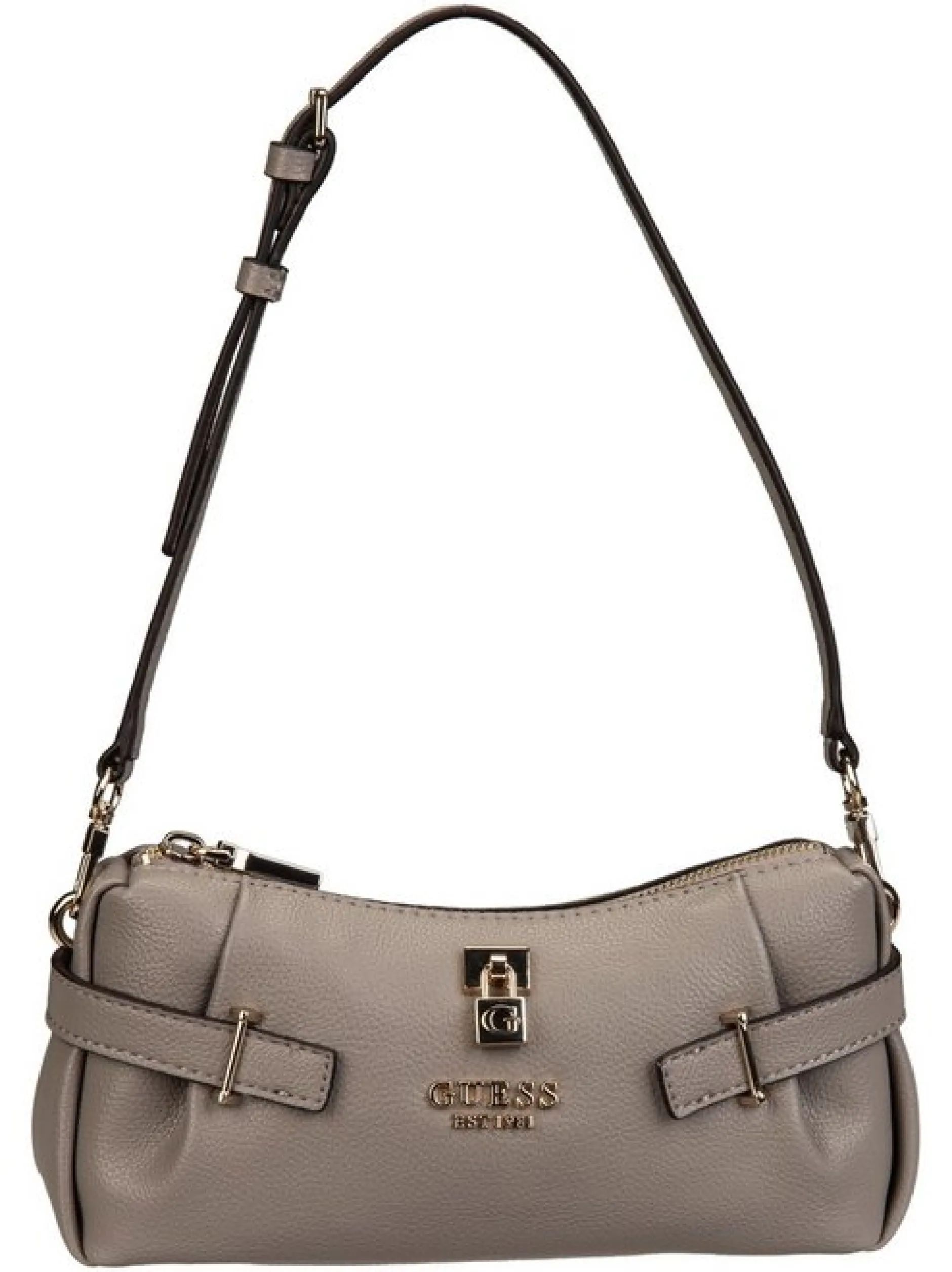 GUESS Damen Schultertasche - Yesba Mini Top Zip in schwarz