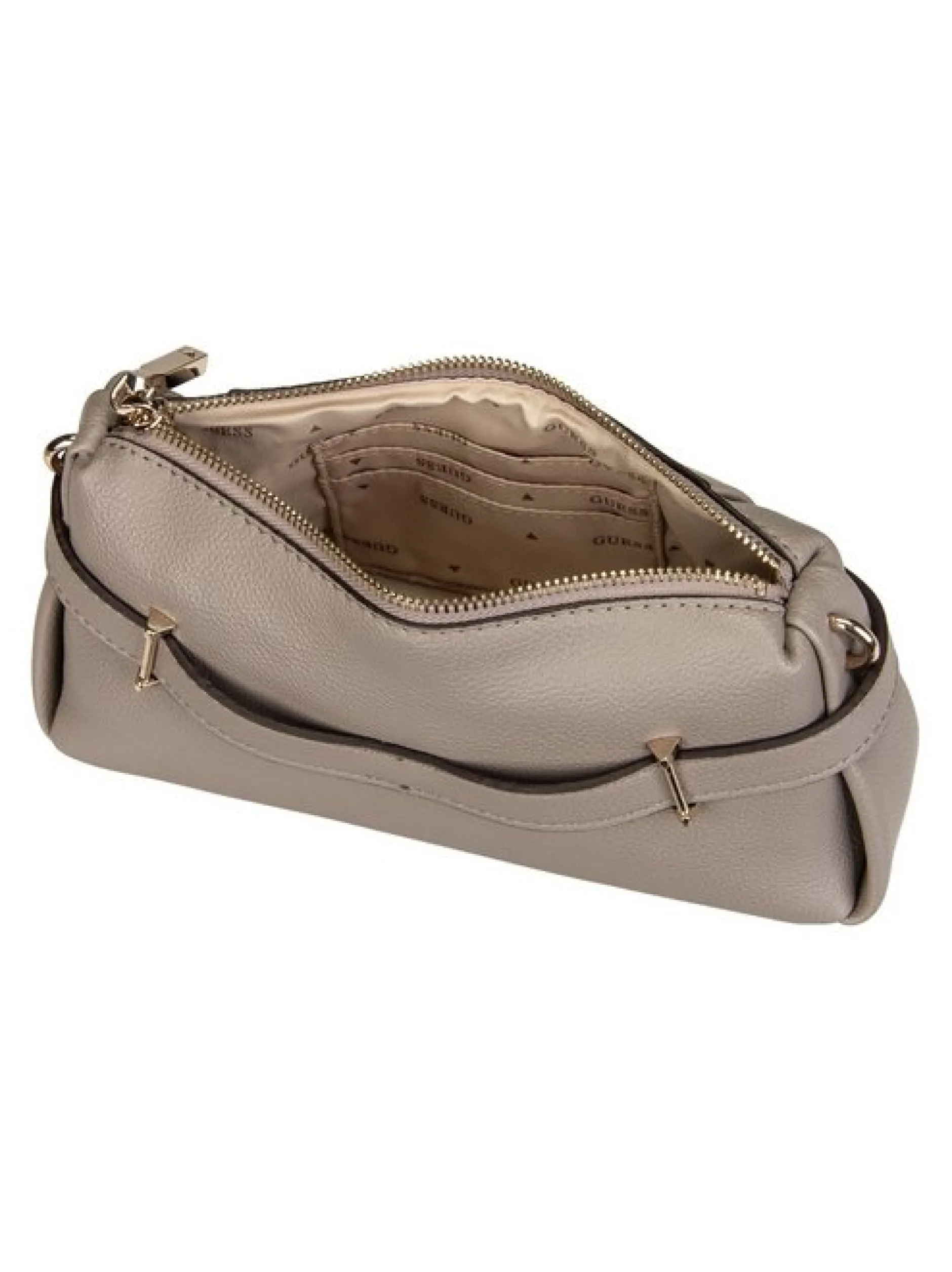 GUESS Damen Schultertasche - Yesba Mini Top Zip in schwarz