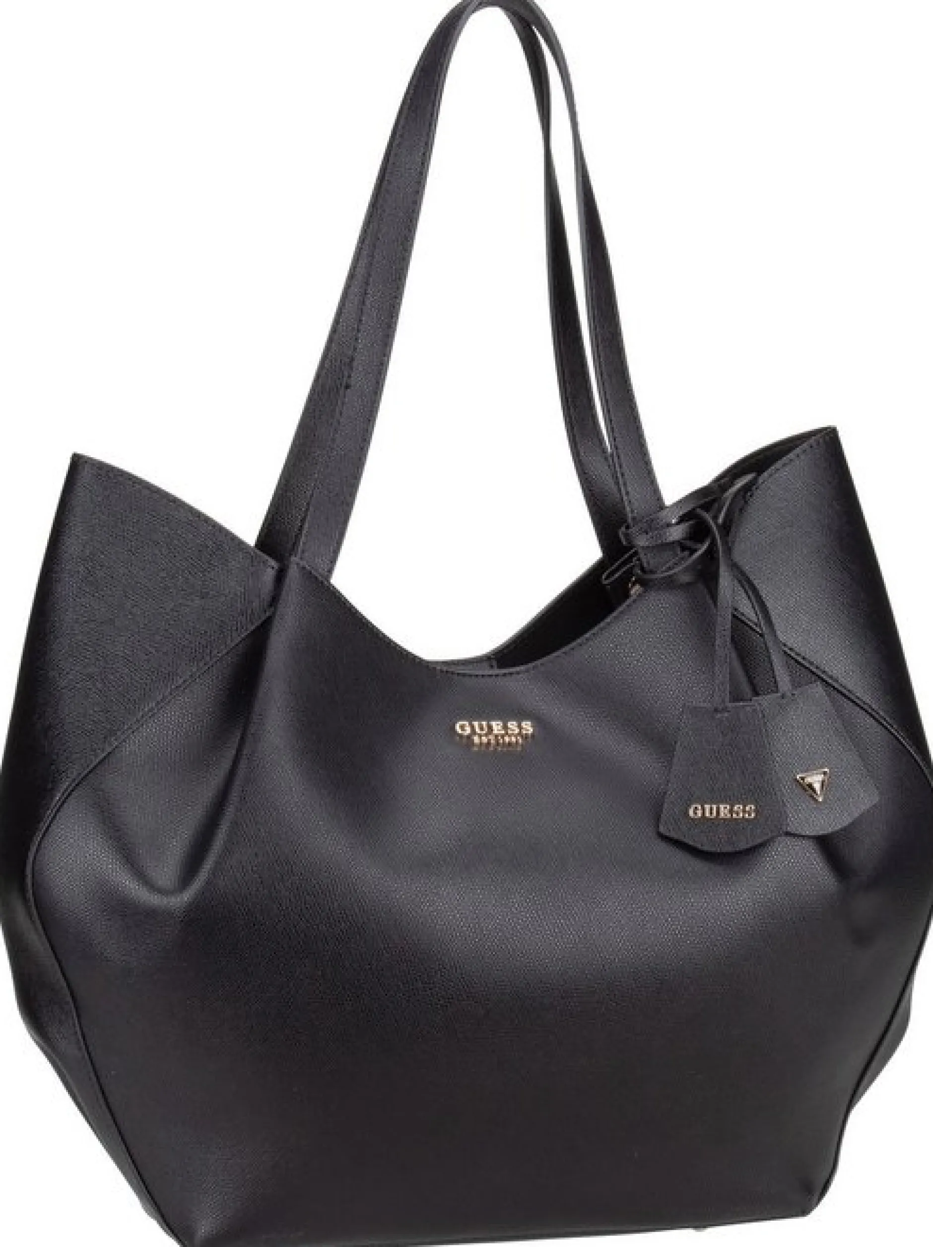 GUESS Damen Shopper - Amorette in schwarz