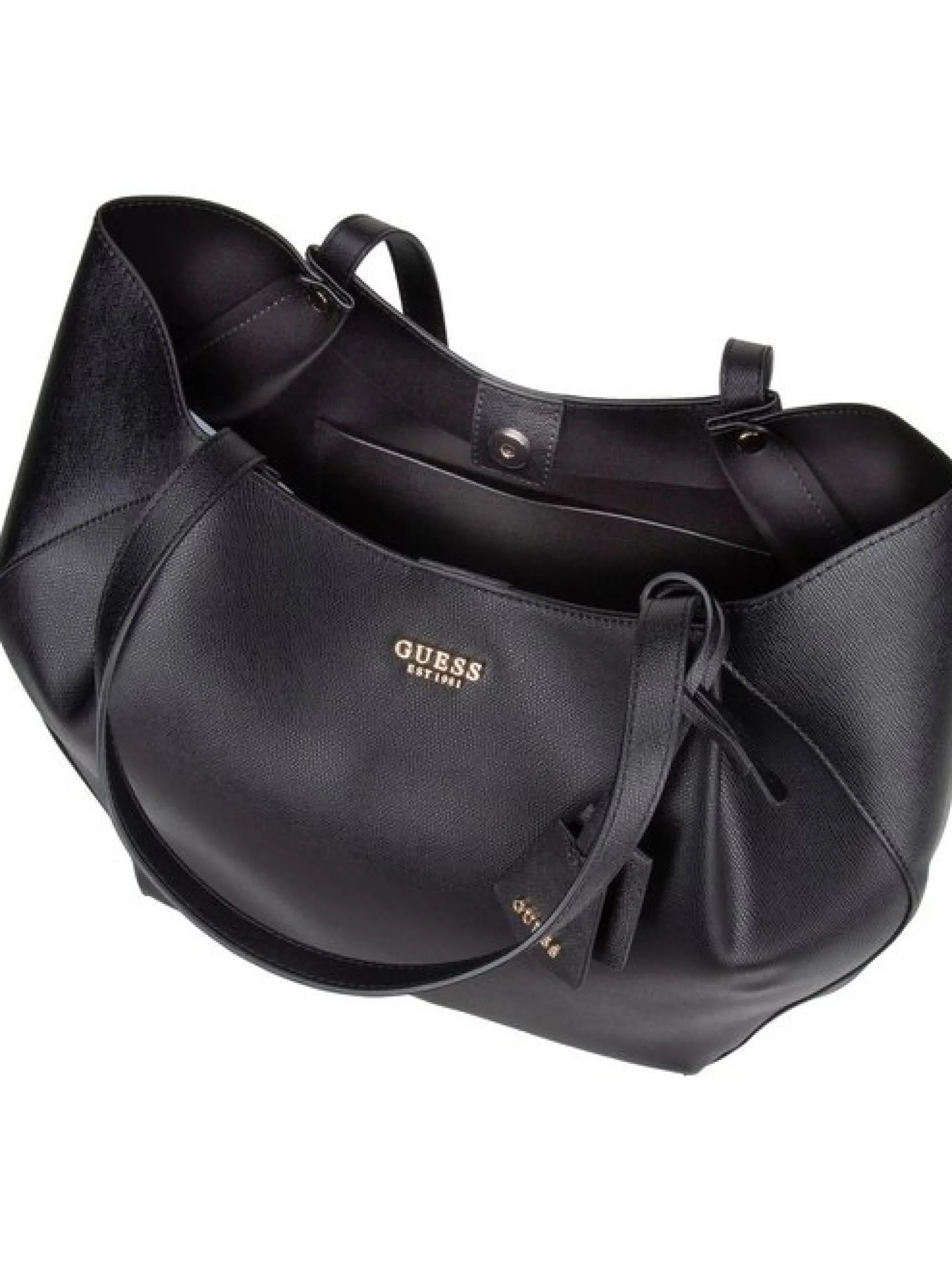 GUESS Damen Shopper - Amorette in schwarz