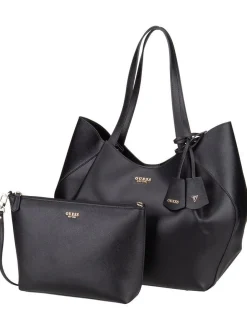 GUESS Damen Shopper - Amorette in schwarz