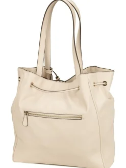 GUESS Damen Shopper - Calebra Drawstring TO in weiß