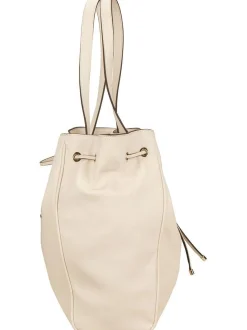 GUESS Damen Shopper - Calebra Drawstring TO in weiß