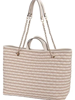 GUESS Damen Shopper - Giully II Large 2 In 1 Tote in taupe