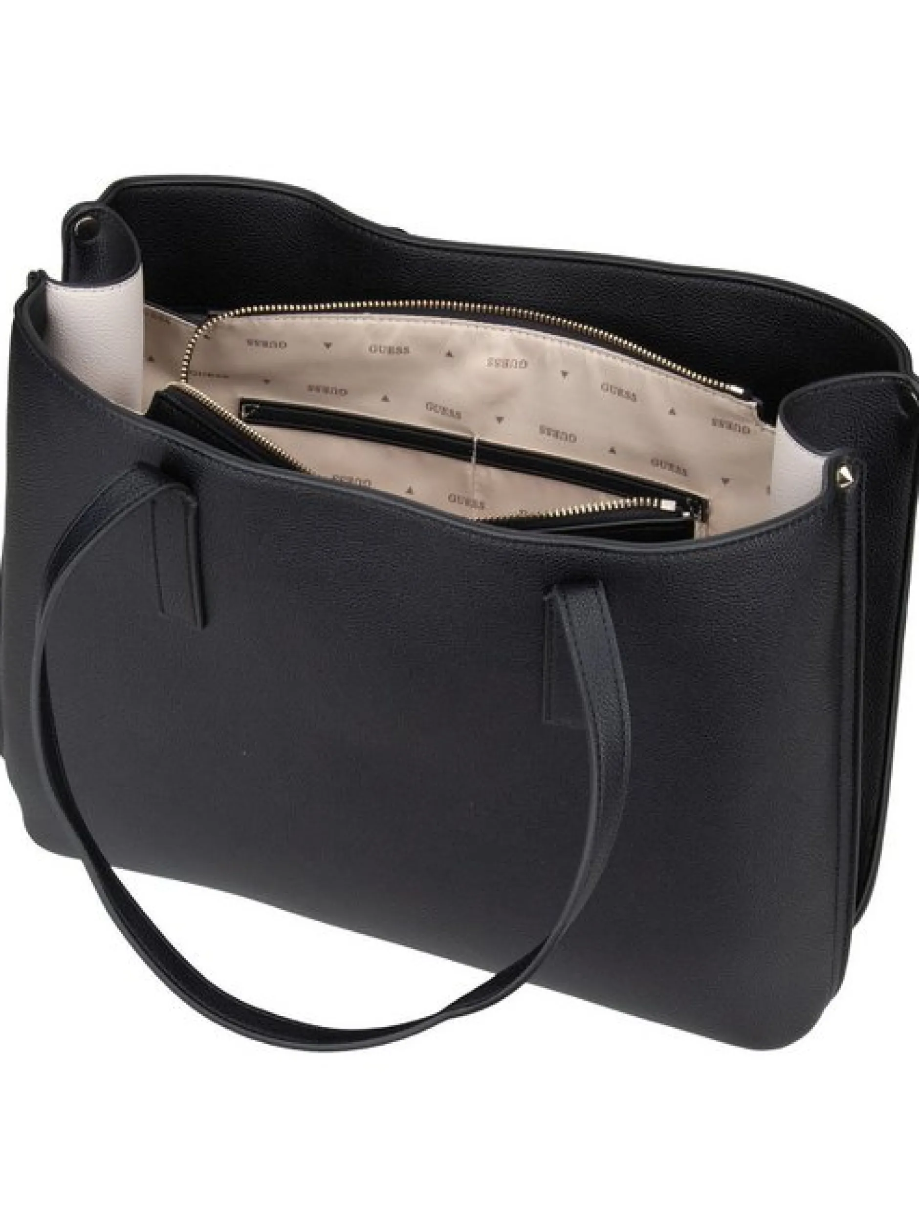 GUESS Damen Shopper - Meridian II Girlfriend TO in schwarz