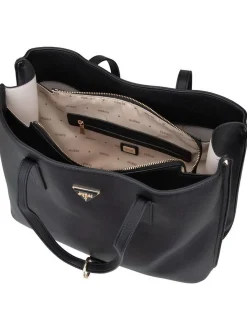 GUESS Damen Shopper - Meridian II Girlfriend TO in schwarz