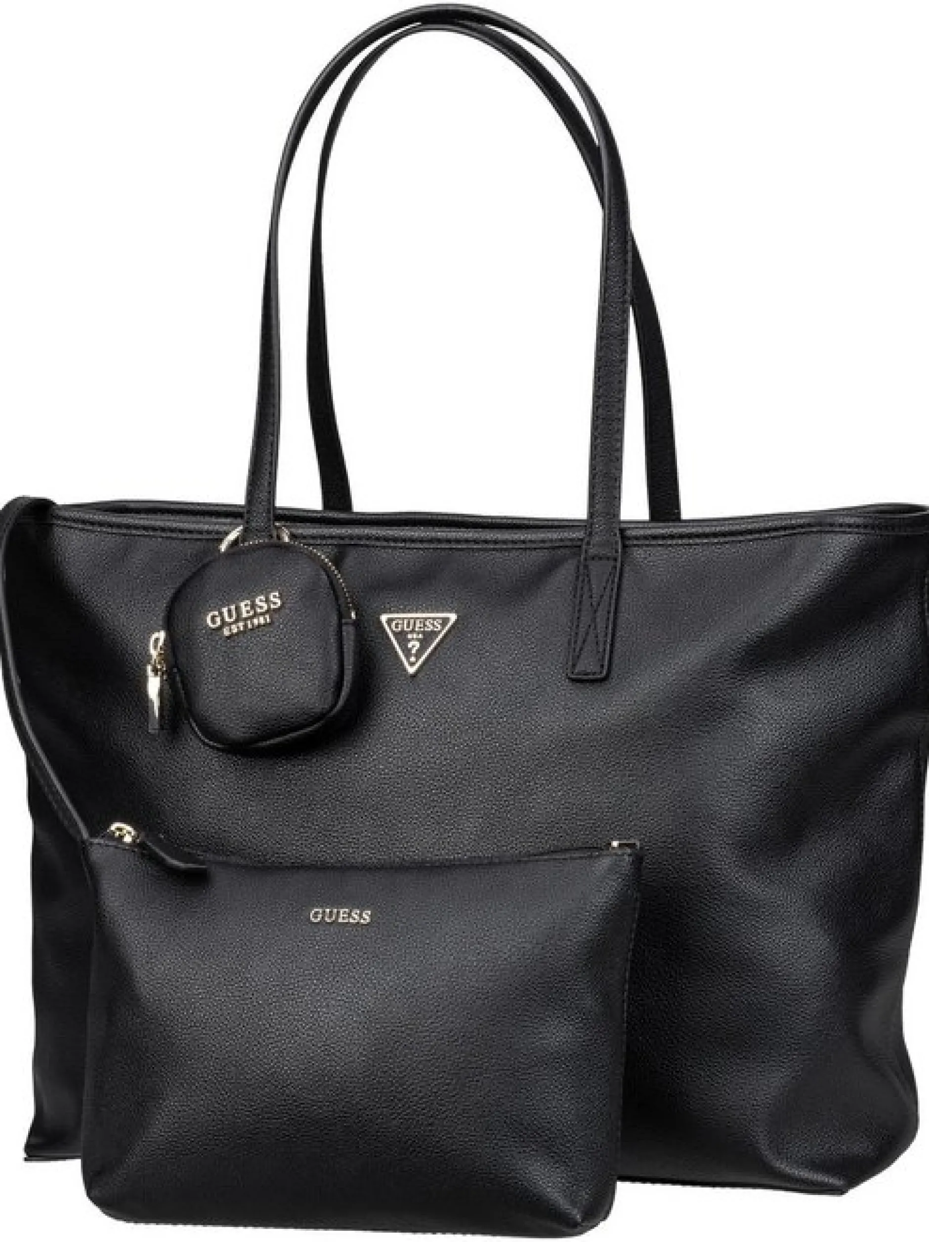 GUESS Damen Shopper - Power Play II Large Tech TO in schwarz