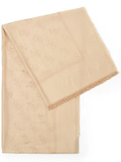GUESS Damen Tuch in beige