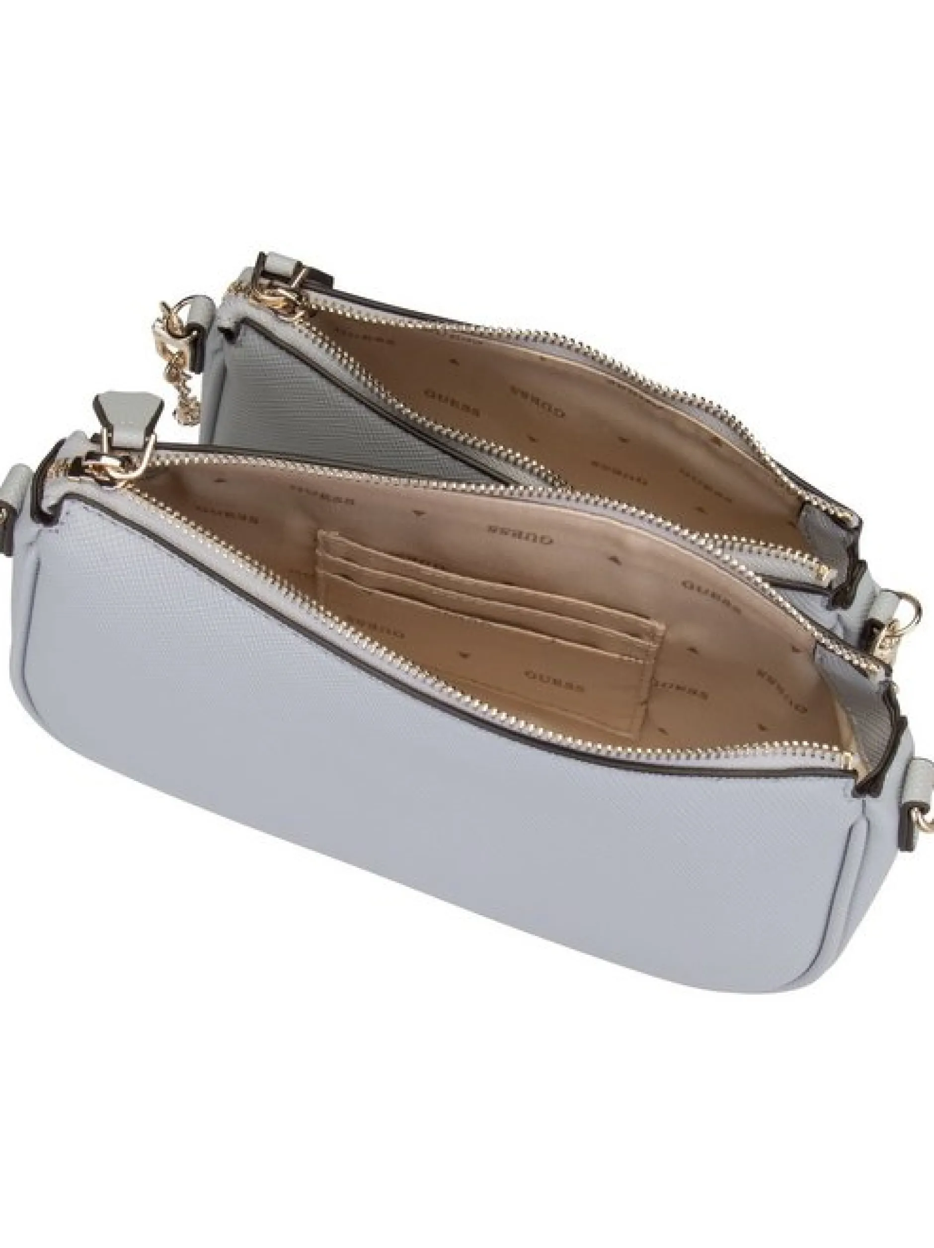 GUESS Damen Umhängetasche - Noelle in grau