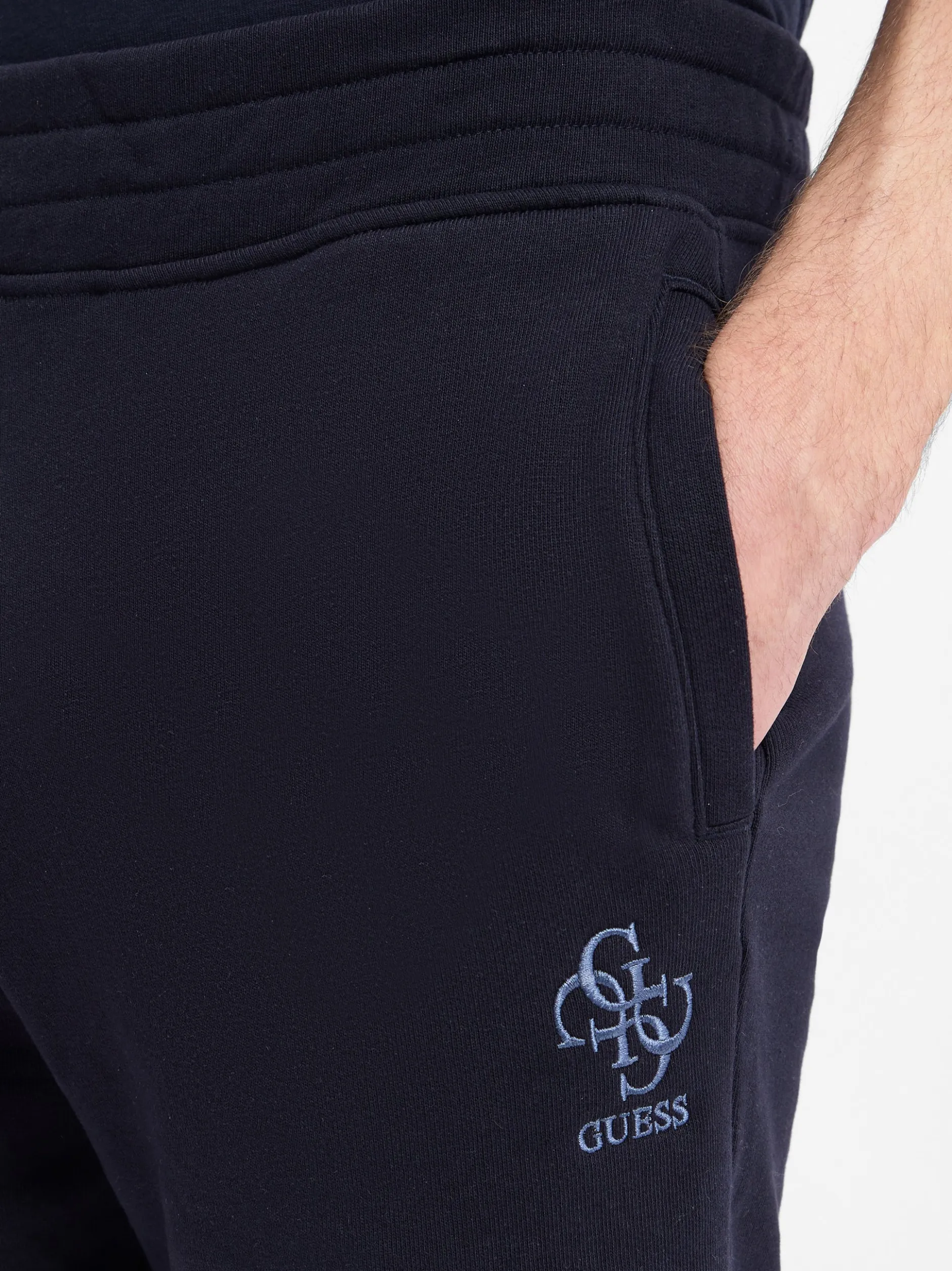 GUESS Herren Sweat-Shorts - Slim Fit in marine