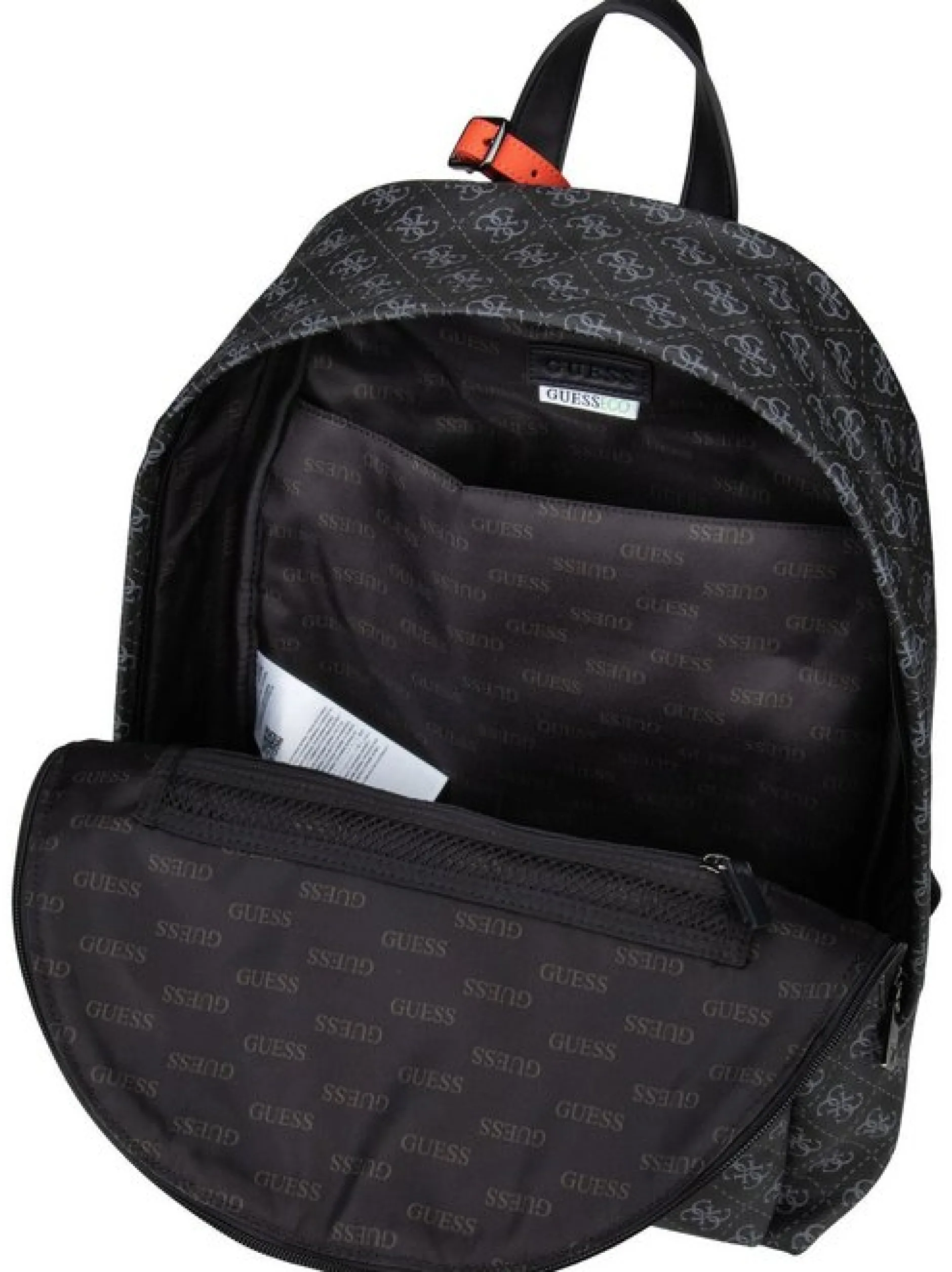 GUESS Unisex Rucksack - Milano 4G Compact BP P in schwarz