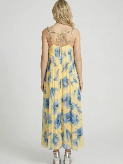Guido Maria Kretschmer Damen Abendkleid in gelb hellblau