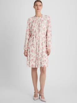Guido Maria Kretschmer Damen Midikleid - Penelope in weiß rosa