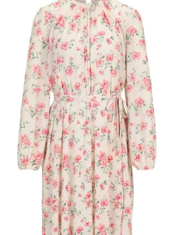 Guido Maria Kretschmer Damen Midikleid - Penelope in weiß rosa