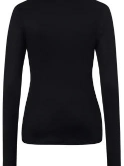 Hanro Damen Longsleeve - Ultralight in schwarz