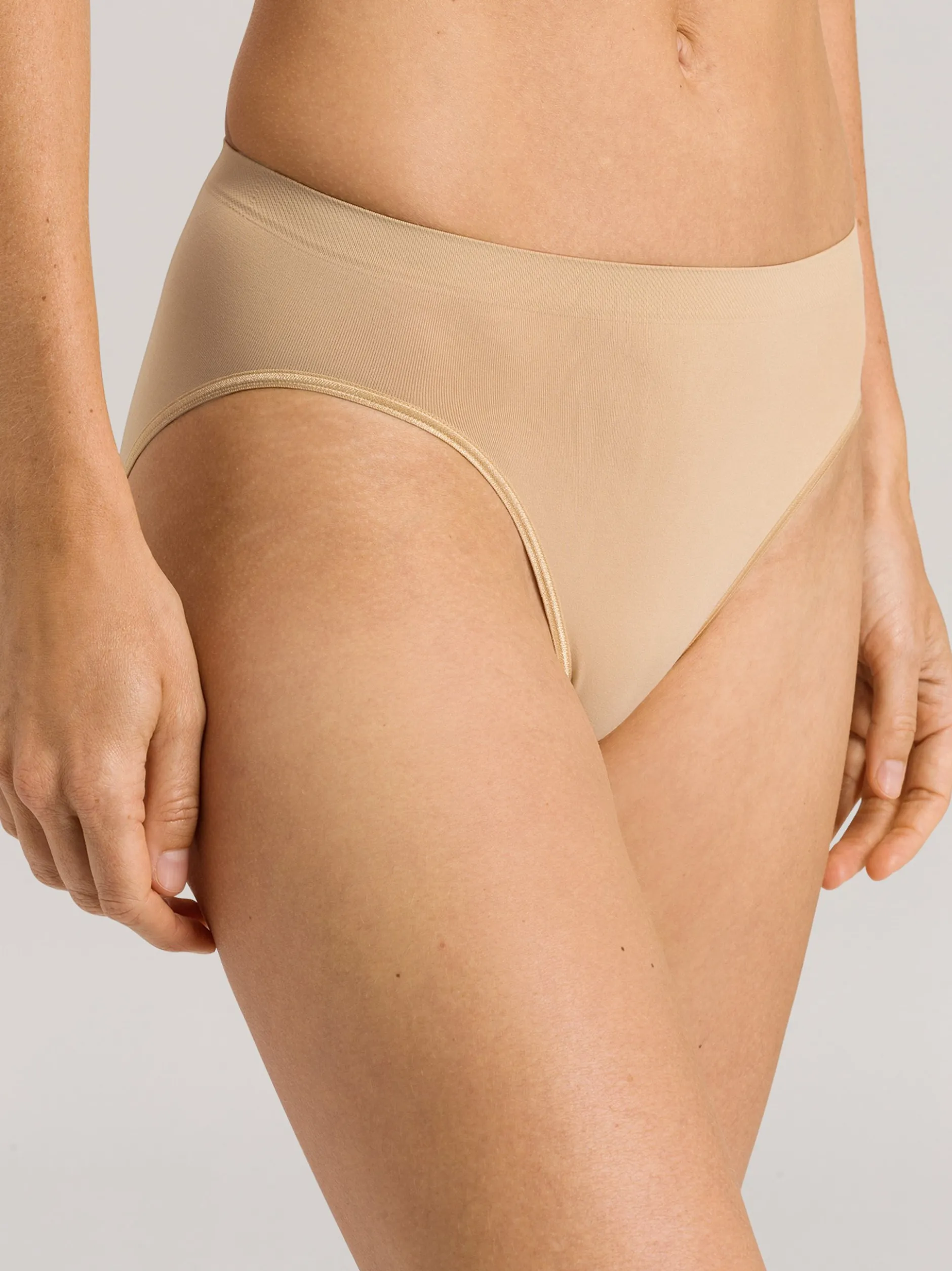 Hanro Damen Midislip - Touch Feeling in beige
