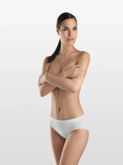 Hanro Damen Midislip - Touch Feeling in weiß