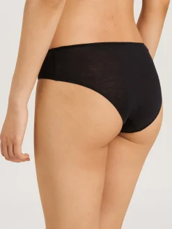 Hanro Damen Midislip - Ultralight in schwarz