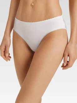 Hanro Damen Minislip - Satin Deluxe in weiß