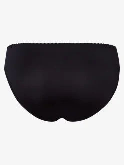 Hanro Damen Minislip - Satin Deluxe in schwarz