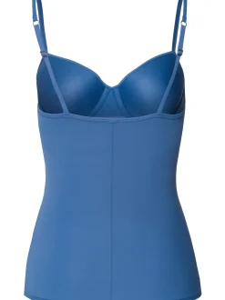 Hanro Damen Schalen-BH-Hemd - Allure in denim