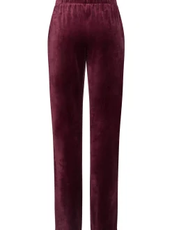 Hanro Damen Sweatpants - Favourites in bordeaux
