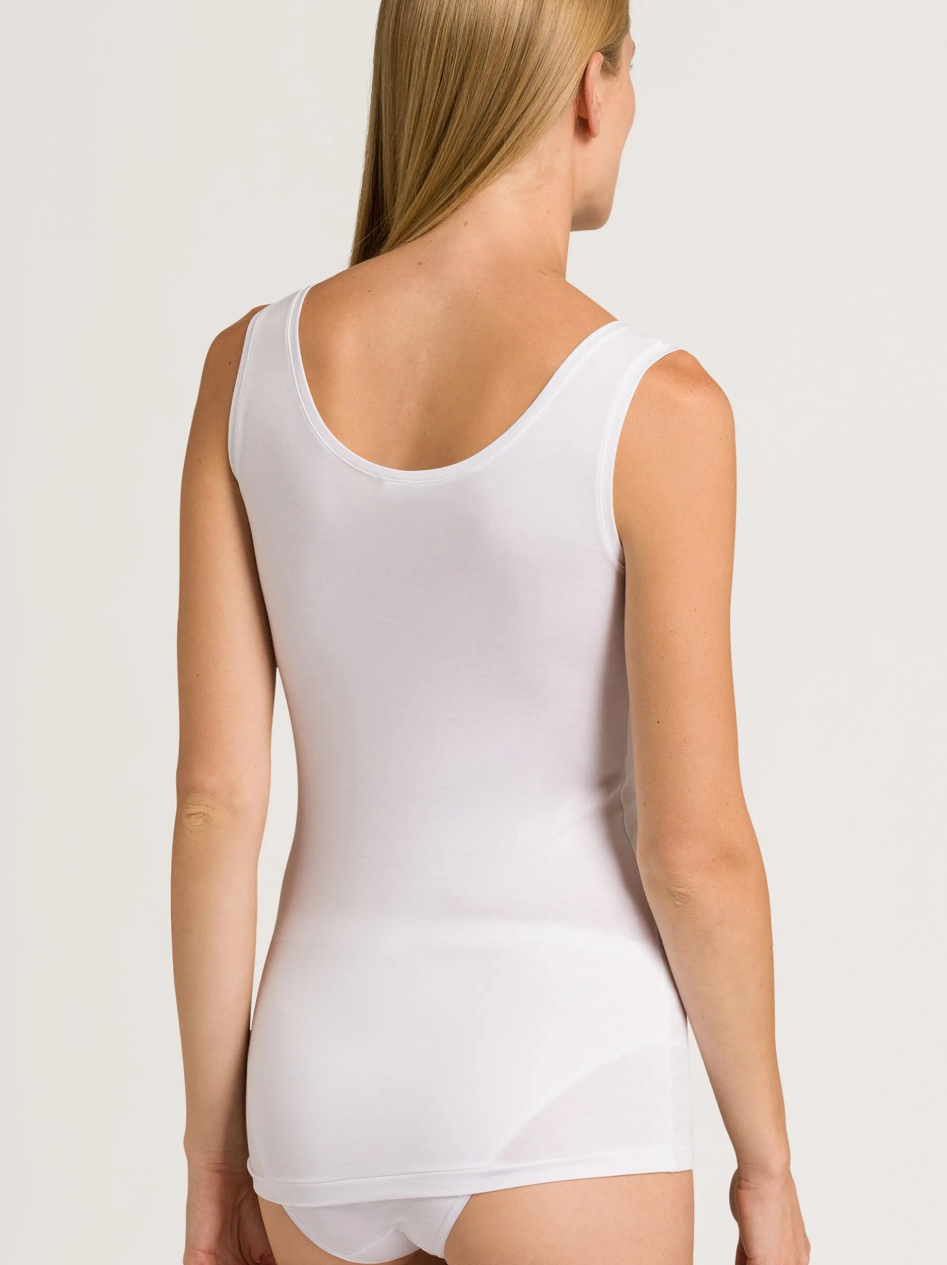 Hanro Damen Tanktop - Soft Touch in weiß
