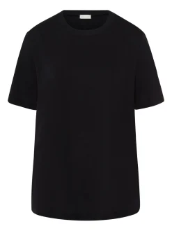 Hanro Damen T-Shirt - Natural Shirt in schwarz