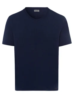 Hanro Herren V-Shirt - Casuals in marine