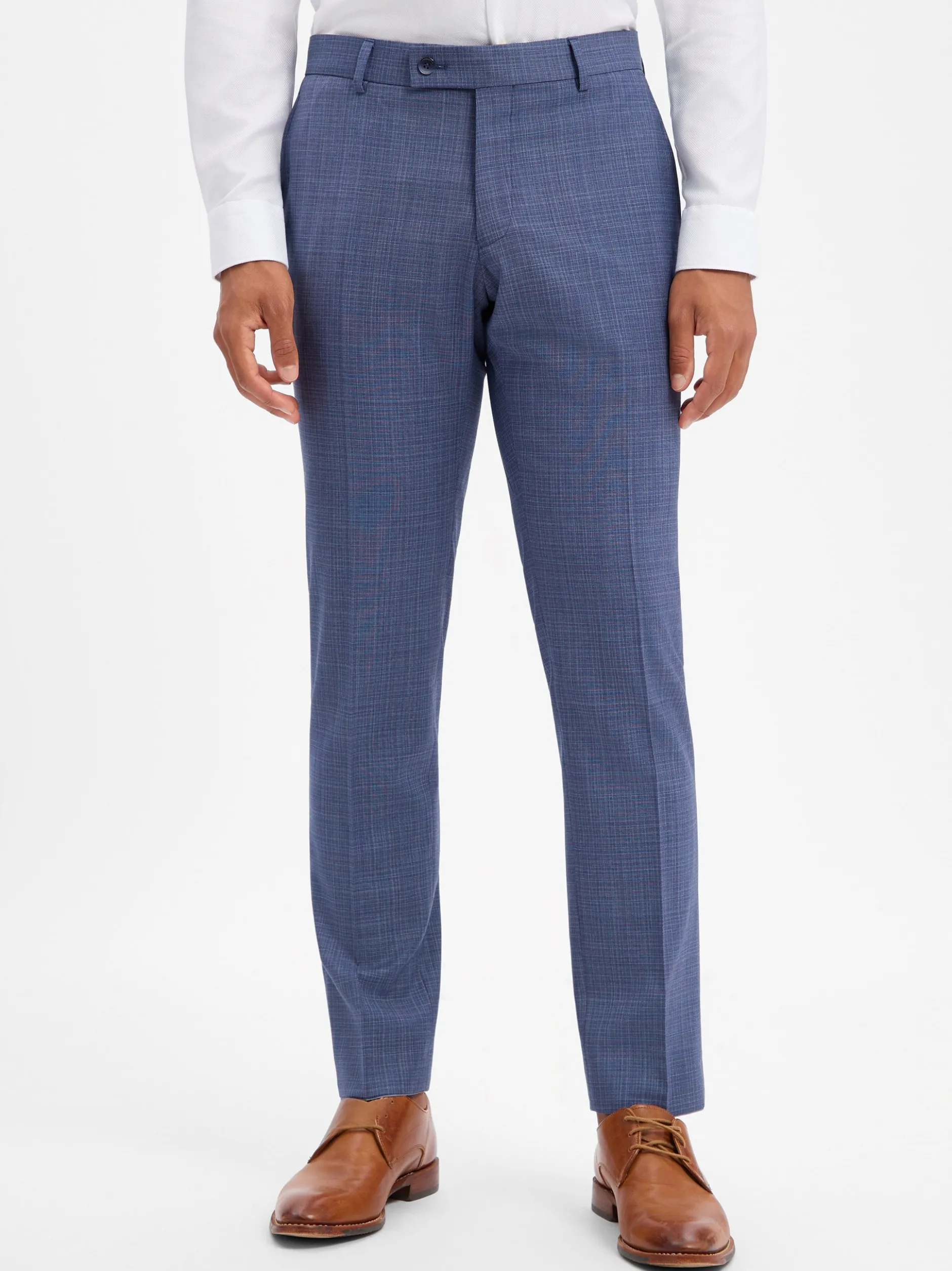 Hechter Paris Herren Baukasten-Hose mit Schurwolle in indigo