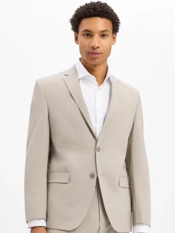 Hechter Paris Herren Baukasten-Sakko in beige
