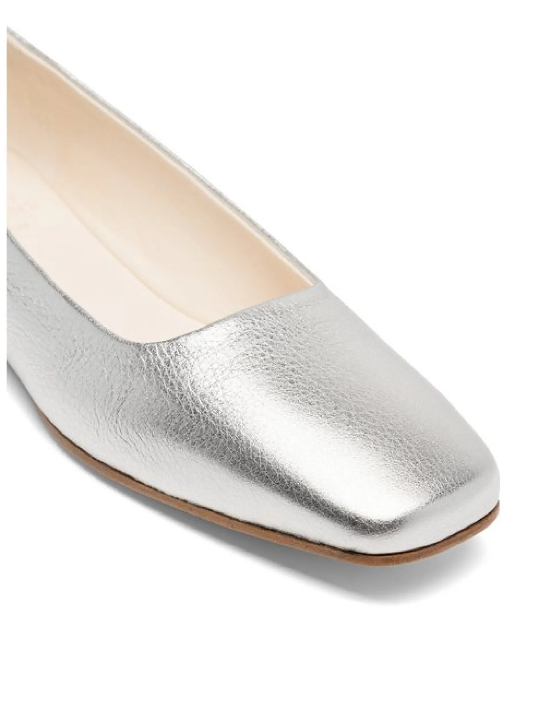 Henry Stevens Damen Ballerinas – Audrey B in silber