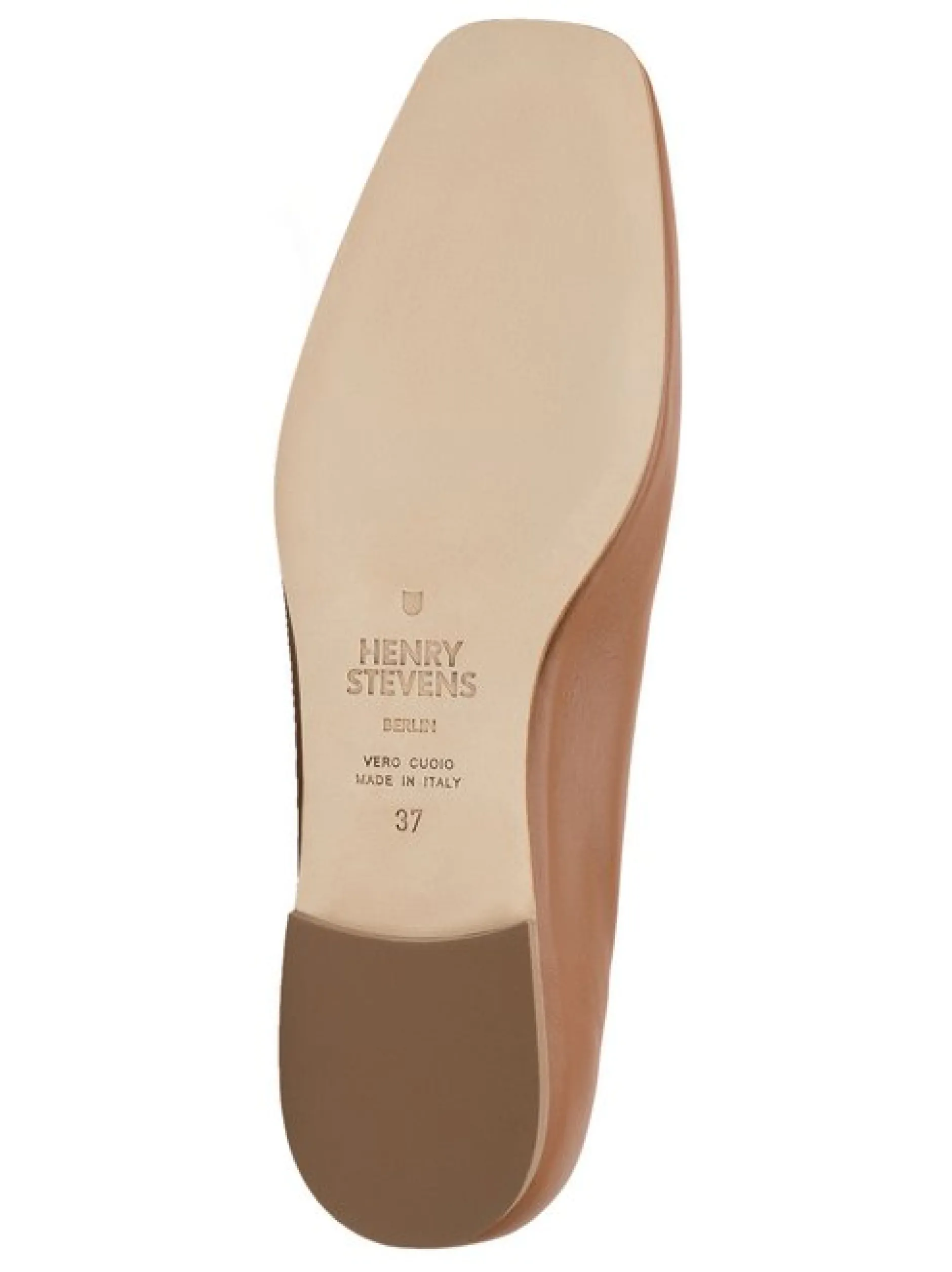 Henry Stevens Damen Ballerinas – Audrey B in braun