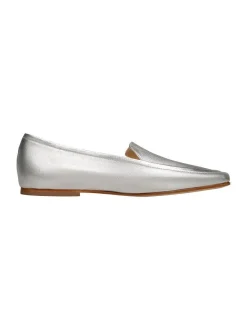 Henry Stevens Damen Loafer – Audrey HVL in silber