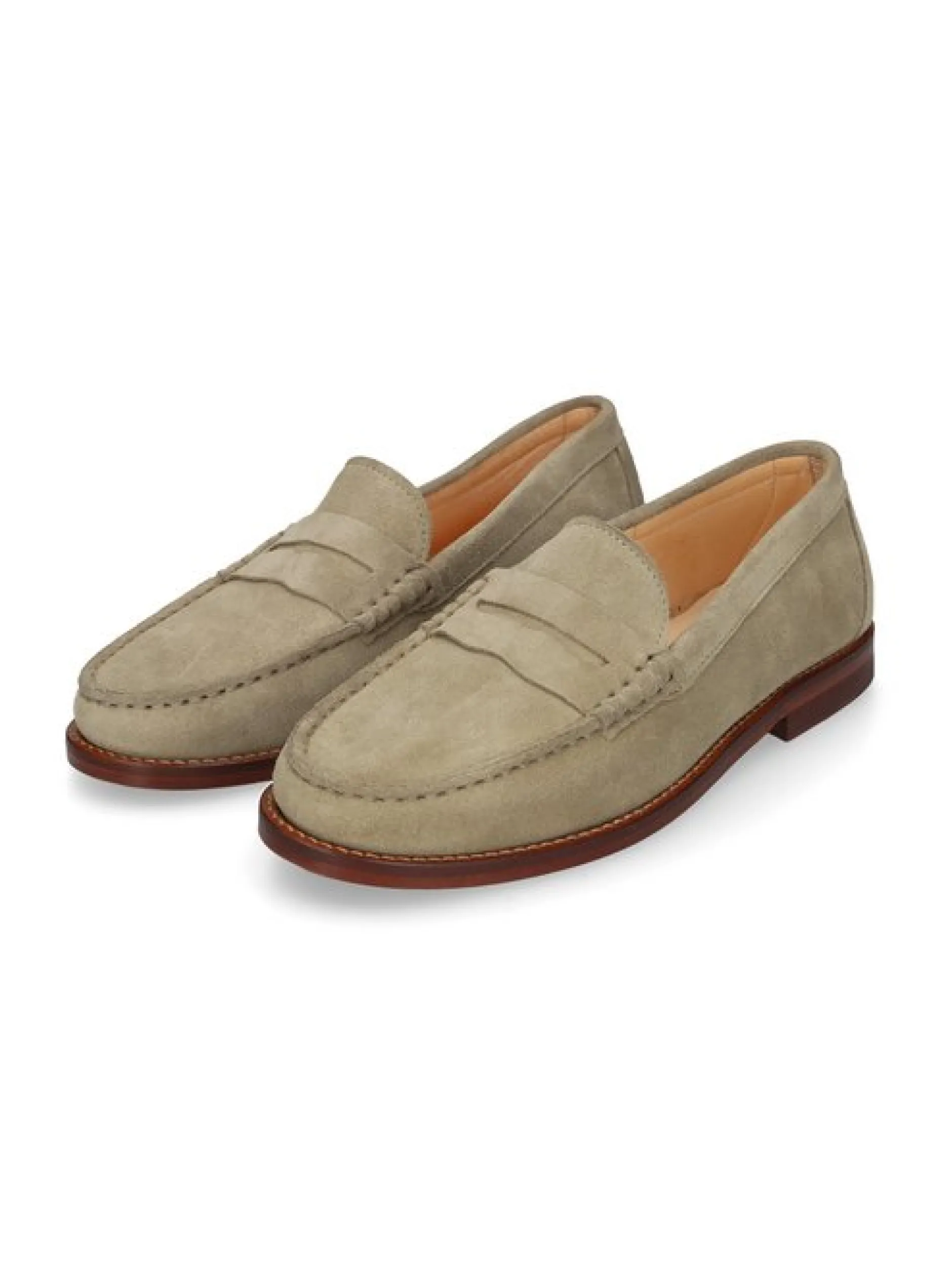 Henry Stevens Damen Loafer – Riley W PL in beige