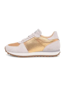 Henry Stevens Damen Sneaker – Sophia R2 in gold grau
