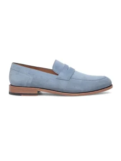 Henry Stevens Herren Loafer – Marshall PL in blau