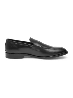 Henry Stevens Herren Loafer – Wallace PL in schwarz