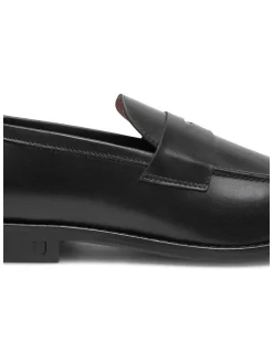 Henry Stevens Herren Loafer – Wallace PL in schwarz