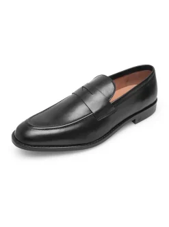 Henry Stevens Herren Loafer – Wallace PL in schwarz