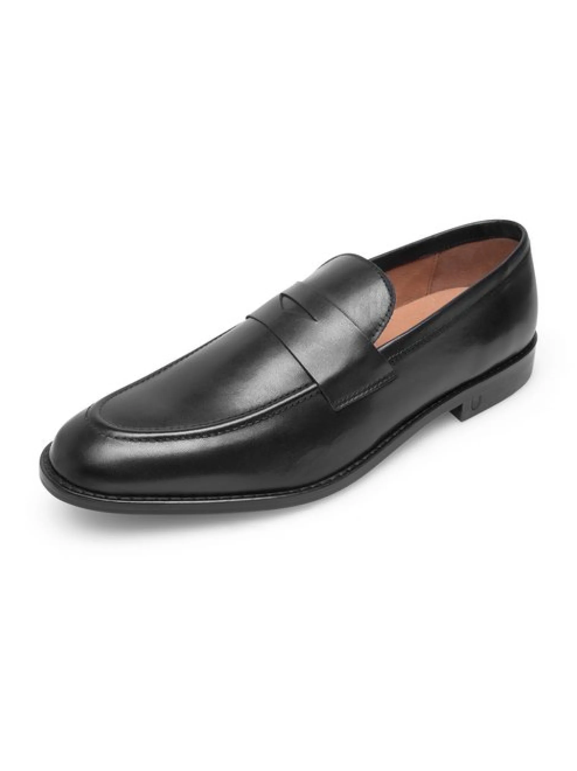 Henry Stevens Herren Loafer – Wallace PL in schwarz