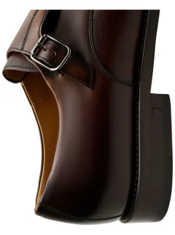 Henry Stevens Herren Schnallenschuhe – Marshall CDM in braun