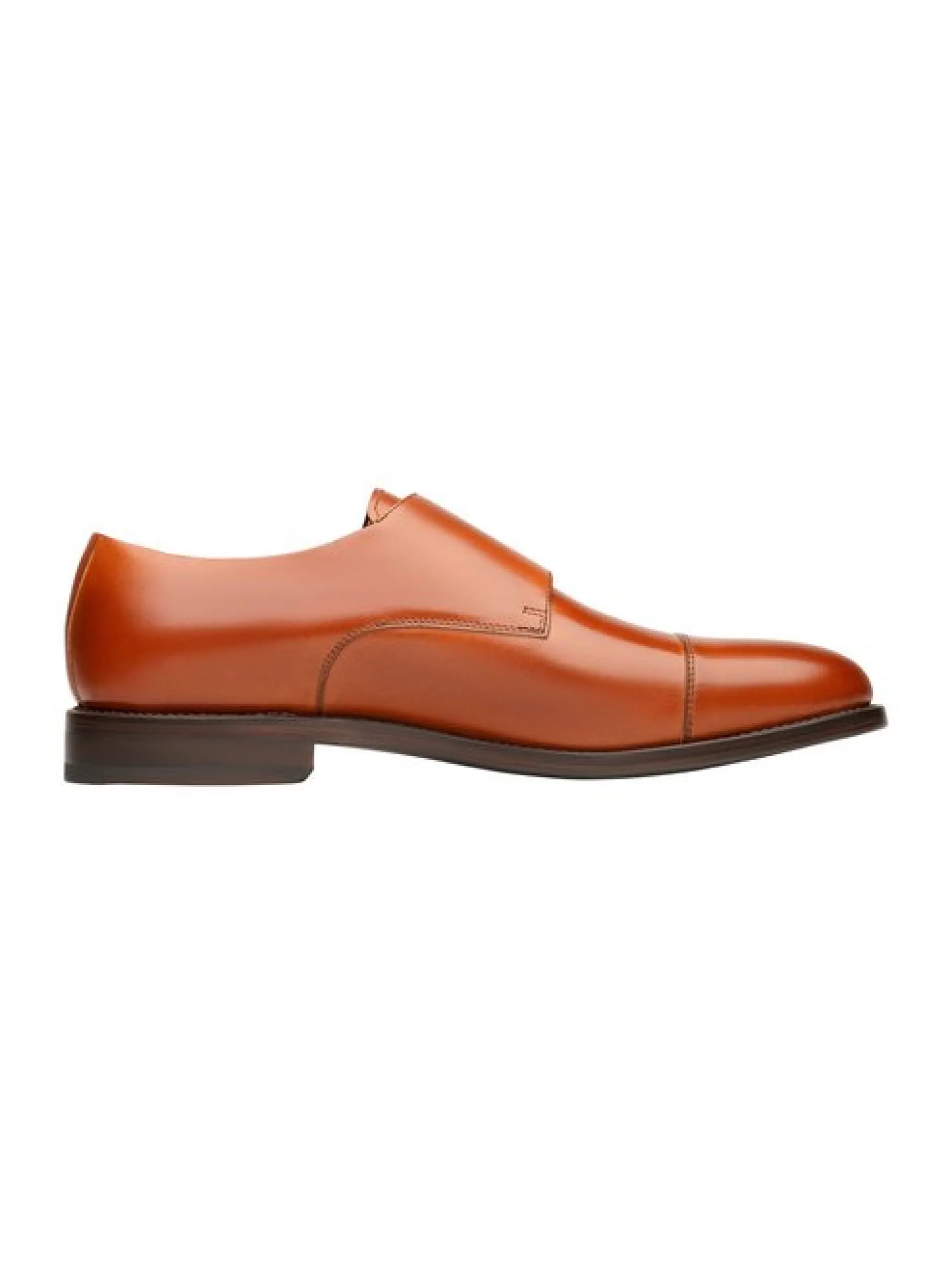 Henry Stevens Herren Schnallenschuhe – Marshall CDM in cognac